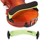 Everest ES2G ES Series 3/4-1/2 Violin Adjustable Shoulder Rest - Neon Green