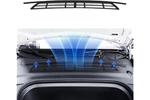 CHIYLE Tesla Model Y Air Vent Cover Air Intake Grille Grid Mesh Inlet Guard Net For Front Trunk, Model Y Accessories 2024 2023 2022 2021 2020(1 Set)