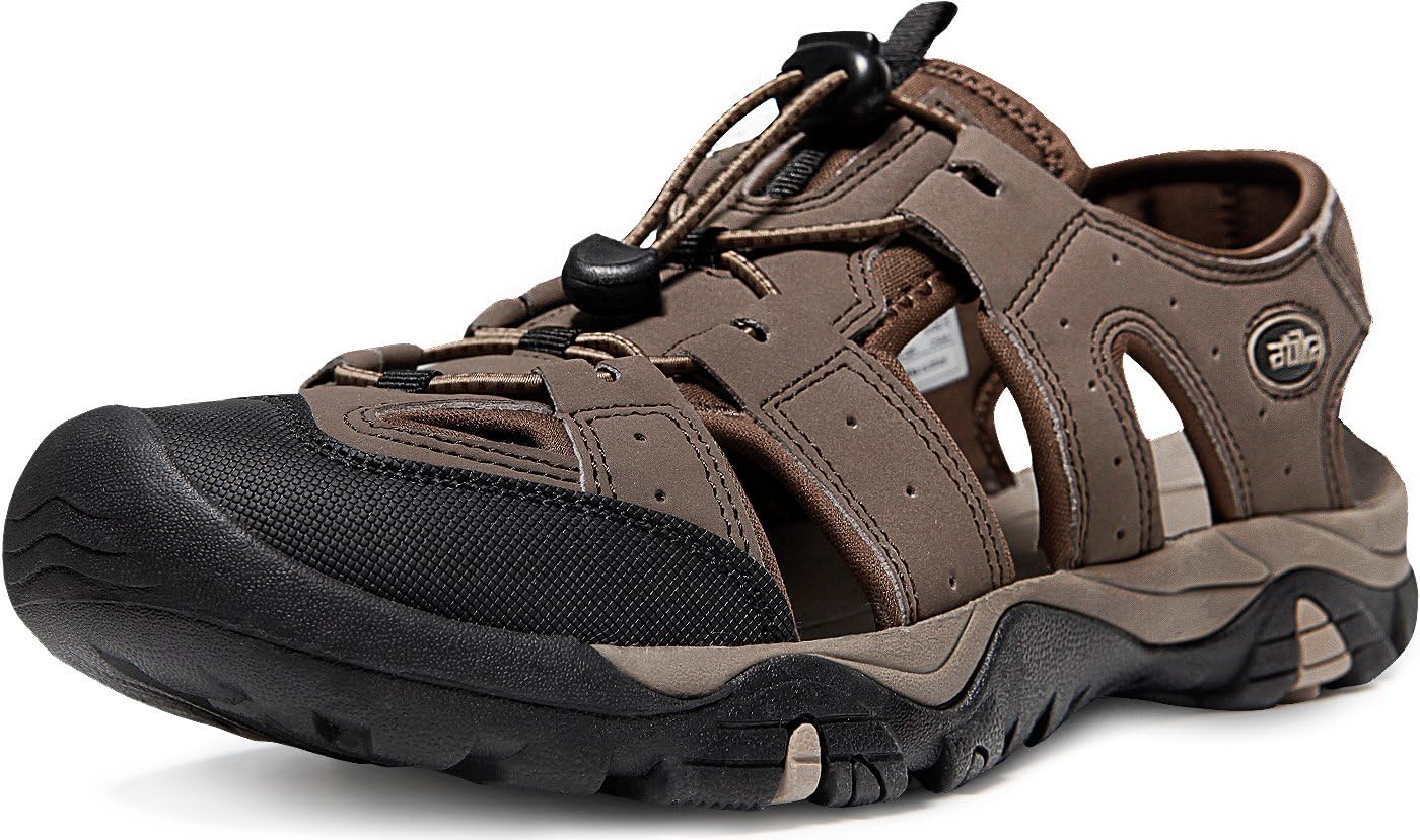 Amazon.com: ATIKA Men's Sports Sandals Trail Outdoor Water Shoes 3Layer Toecap Series,Water 