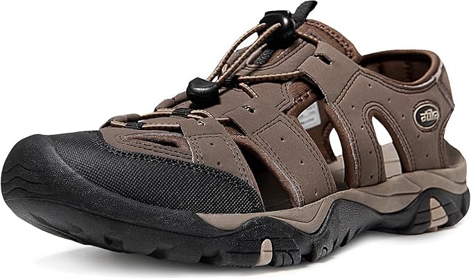 Amazon.com: ATIKA Men's Sports Sandals Trail Outdoor Water Shoes 3Layer Toecap Series,Water 