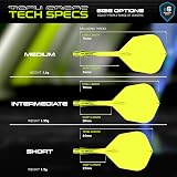 Winmau Fusion Integrated Flight and Shaft System No.6 Short Clear view 2