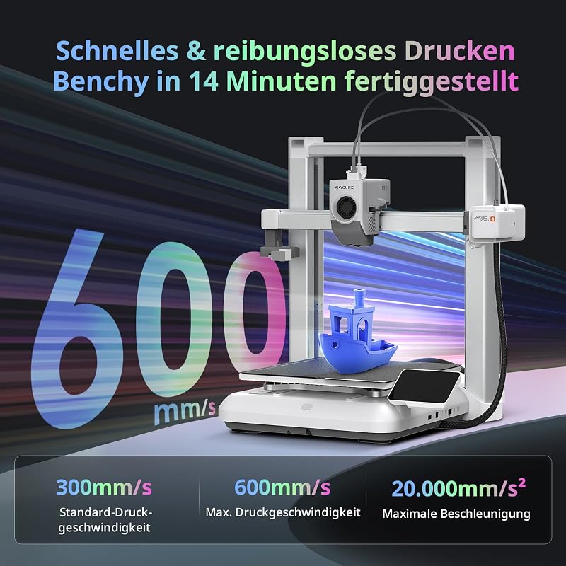 Kobra 4 3D Drucker Auto Nivellierung, Einfach zu bedienen