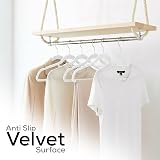 Utopia Home Velvet Coat Hangers Adult Heavy Duty Non-Slip 360° Hook White 20 view 3