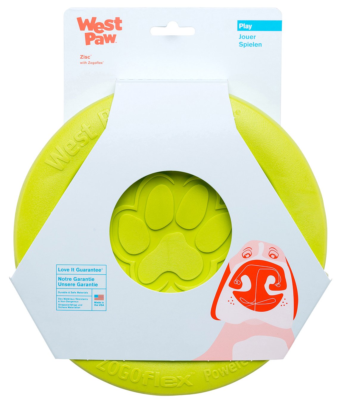 West Paw Design Zogoflex Zisc Dog Toy