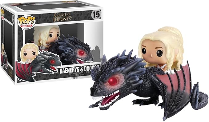 daenerys targaryen red dragon pop