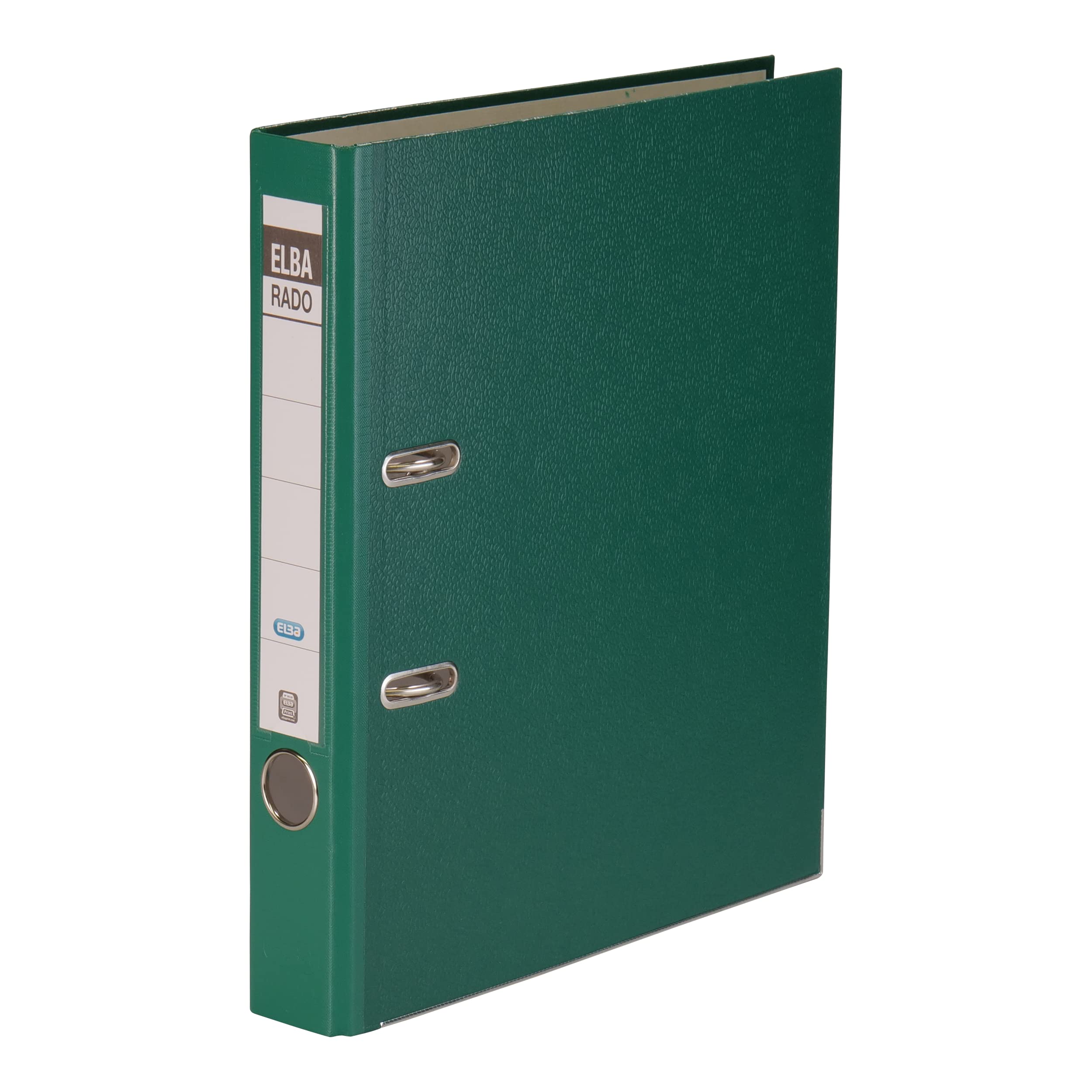 Elba Folder rado Brillant DIN A4, 5-Piece Pack, Quality Slot Folder File Narrow Grün Green