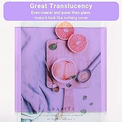 Enoin 1 Pack 12x16 Inches Purple Translucent