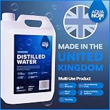 AQUANOIR Distilled Water 10L 2 x 5L Purified Water UK Made view 8