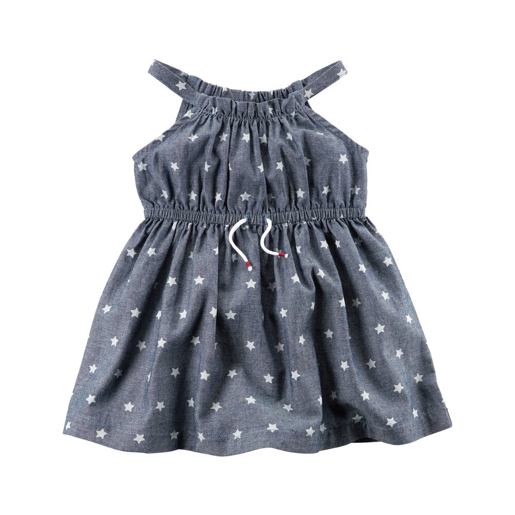 baby girl chambray dress