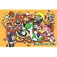 Super Mario World Super Nintendo NES GameSeries Characters Yoshi Luigi Princess Peach Cool Wall Decor Art Print Poster 36x24