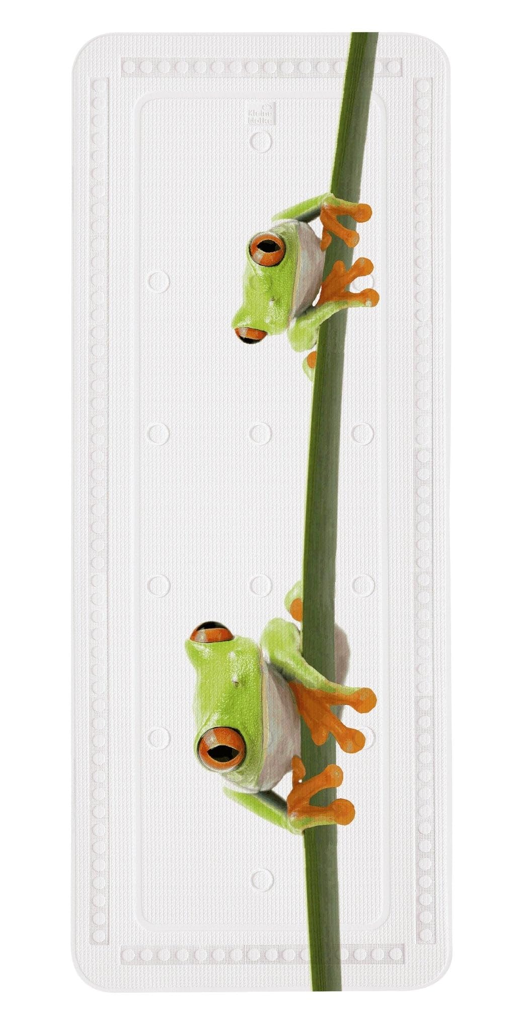 Kleine Wolke PVC Foam Charlie Bath Mat, May Green