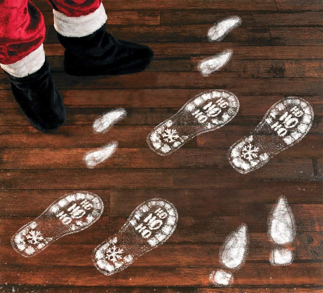 Amazon Com Jollylife 128pcs Christmas Decorations Footprints