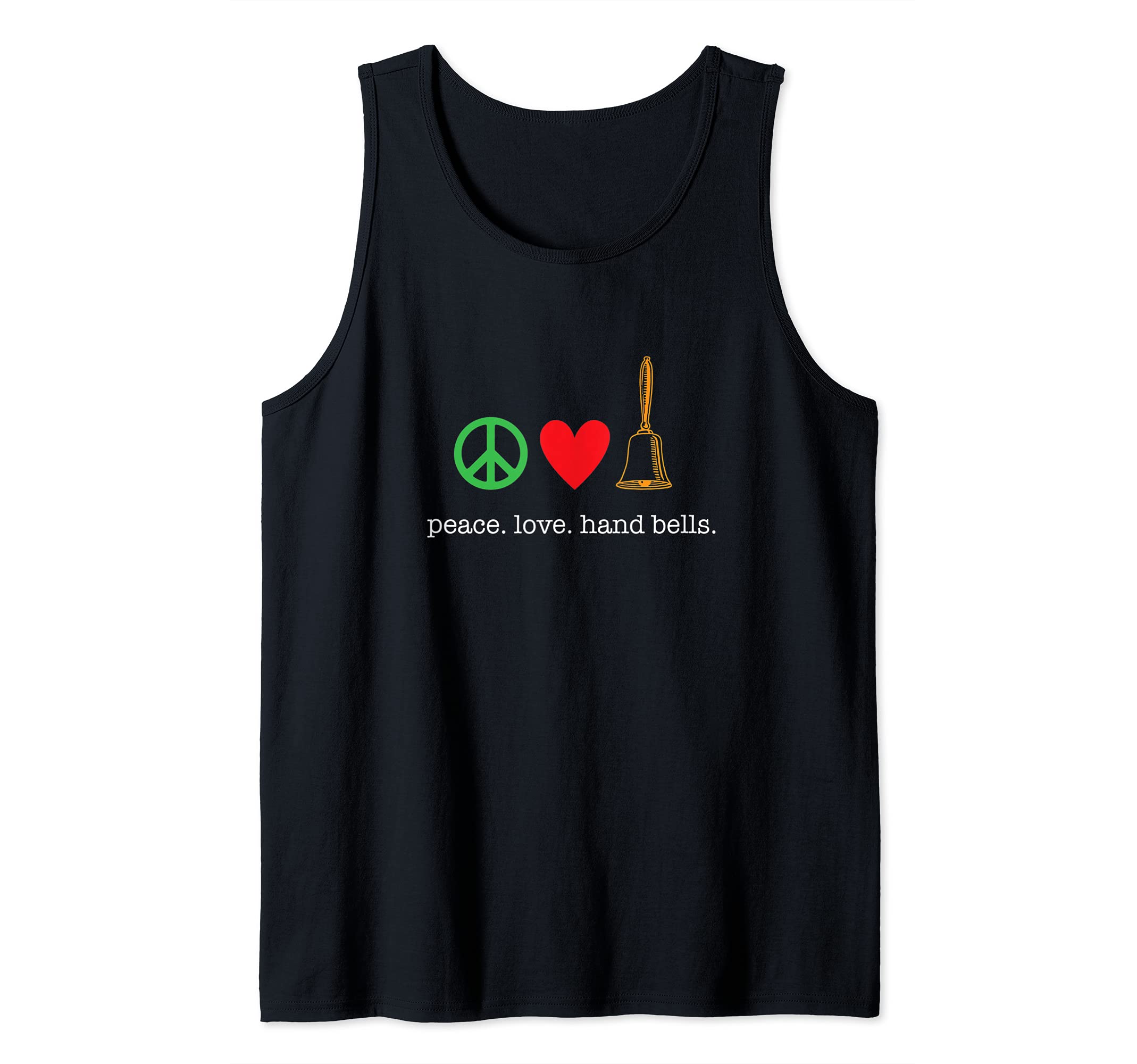 Hand Bell Lovers Hand Bell Players and Bell Choir Tank Top