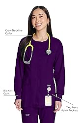 Cherokee Women's Snap Front Warm-up