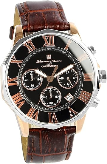 Amazon サルバトーレマーラ 腕時計 ウォッチ クロノグラフ 10気圧防水 ビジネス フォーマル イタリアブランド ネット通販限定モデル メンズ 並行輸入品 メンズ腕時計 腕時計 通販