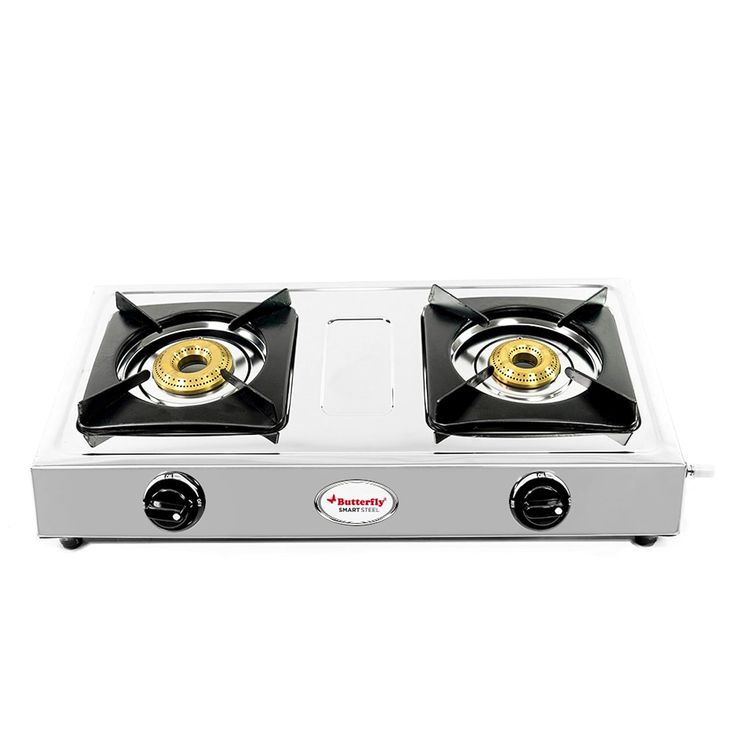 Stainless Steel 2 Burner Gas Stove Manual Ignition Sunflame Best Price With Best Deal in