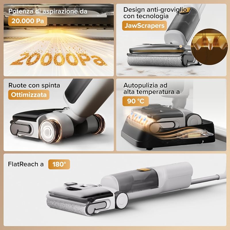 F25 GT GEN2 Aspirapolvere Lavapavimenti 20kPa, Autopulizia 90°C
