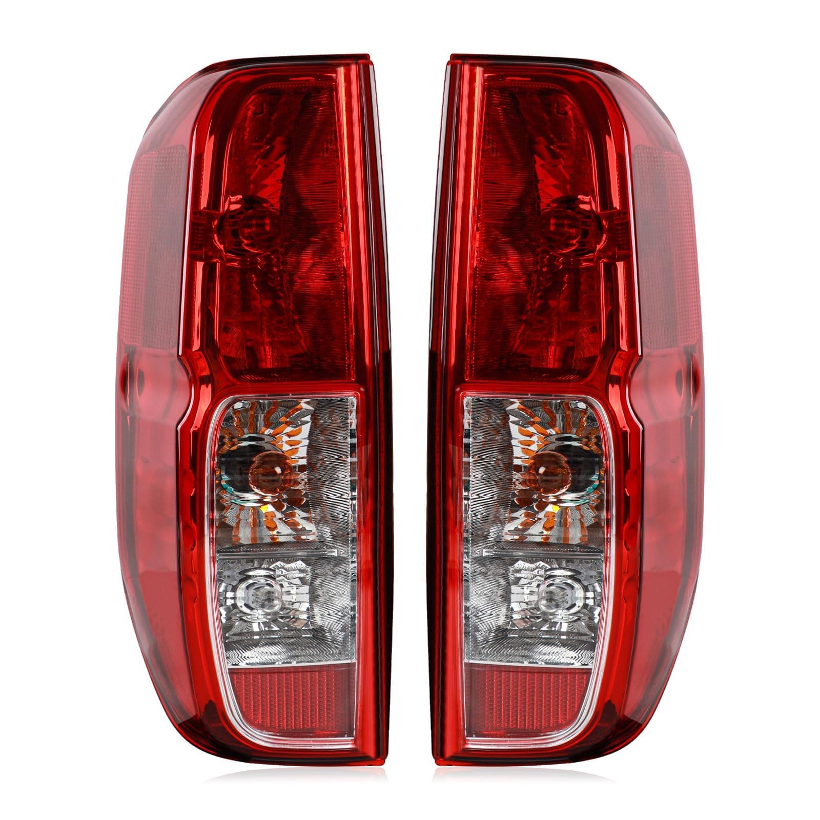 Photo 1 of Tail Lights Compatible with 2005-2021 Nissan Frontier 2009-2012 Suzuki Equator Halogen Type Brake Rear Lamp Taillights Replacement for 26555-EA825 NI2800170 26550-EA825 NI2801170