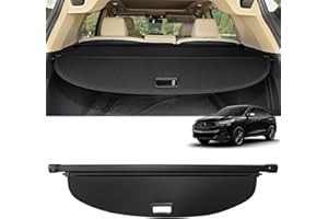 VEENJOY Cargo Cover for Acura RDX 2019-2025 Accessories Retractable Trunk Cover Security Shielding Shade Cargo Luggage Cover Trunk Privacy Protection (Carbon Fiber Texture)
