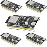 YEJMKJ 5pcs ESP32 S3 Development Board N8R8 Hat ESP32-S3-DevKitC-1-N8R8 | Dev Board WiFi and Bluetooth MCU Module Dual Type-C ESP32-S3-WROOM-1 ESP32-S3 Core Microcontroller Processor ESP-WROOM-32 S3