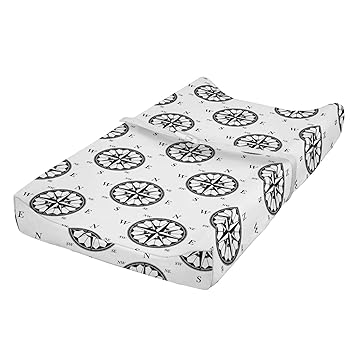 nautical changing pad cover