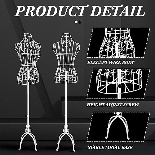 knee length dresses for ladies C. 1881 Rare Wire Dress Form Top Section (Presumed Hall Borchert Dress –  critical EYE Finds main image 1