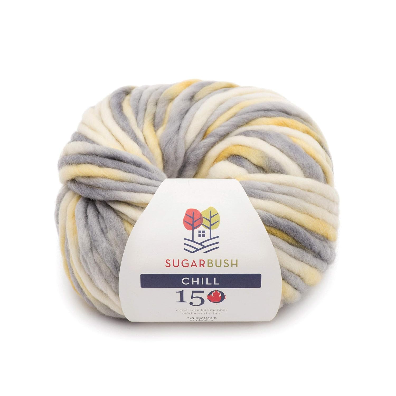 Amazon.com: Sugar Bush Yarn Chill Yarn, Gold 'n Grey: Arts, Crafts & Sewing