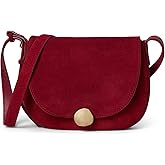 Madewell Women's Suede Small Dakota Saddle Crossbody Bag
