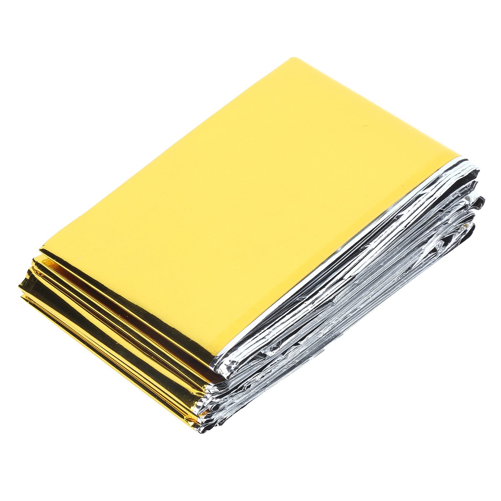 160X210Cm Emergency Tent Blanket Camping Thermal Sleeping Bag Survival Reflective Shelter Emergency Survival Heat Reserve Reflective Blanket Outdoor Emergency Shelter Tent