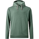 M MAELREG Mens Hoodies Pullover Performance Lightweight Hoodies For Men With 2 Pocket Dry Fit Wicking Stretch Golf Sweatshirt