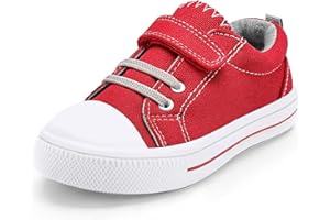 K KomForme Toddler Shoes Boys Girls Canvas Sneakers Size 4-13