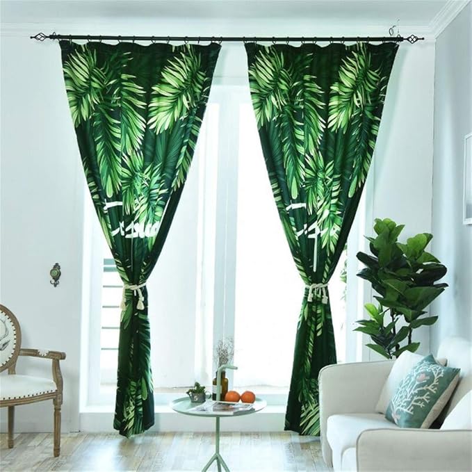 Curtains Pelmets 100x250cm Modern Owl Pattern Curtain Drapes