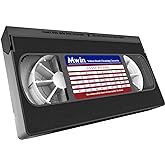 Mwin VHS Head Cleaner for VHS/VCR Players, Dry Technology- No Fluid Reusable Video Head Cleaner Tape
