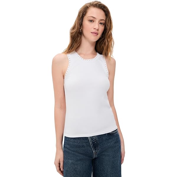 Amazon.com: Z SUPPLY Women's Second Skin Racer Tank Parchment Xl