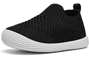 MORENDL Baby Toddler Walking Socks Non-Slip Breathable Unisex Casual Sneakers