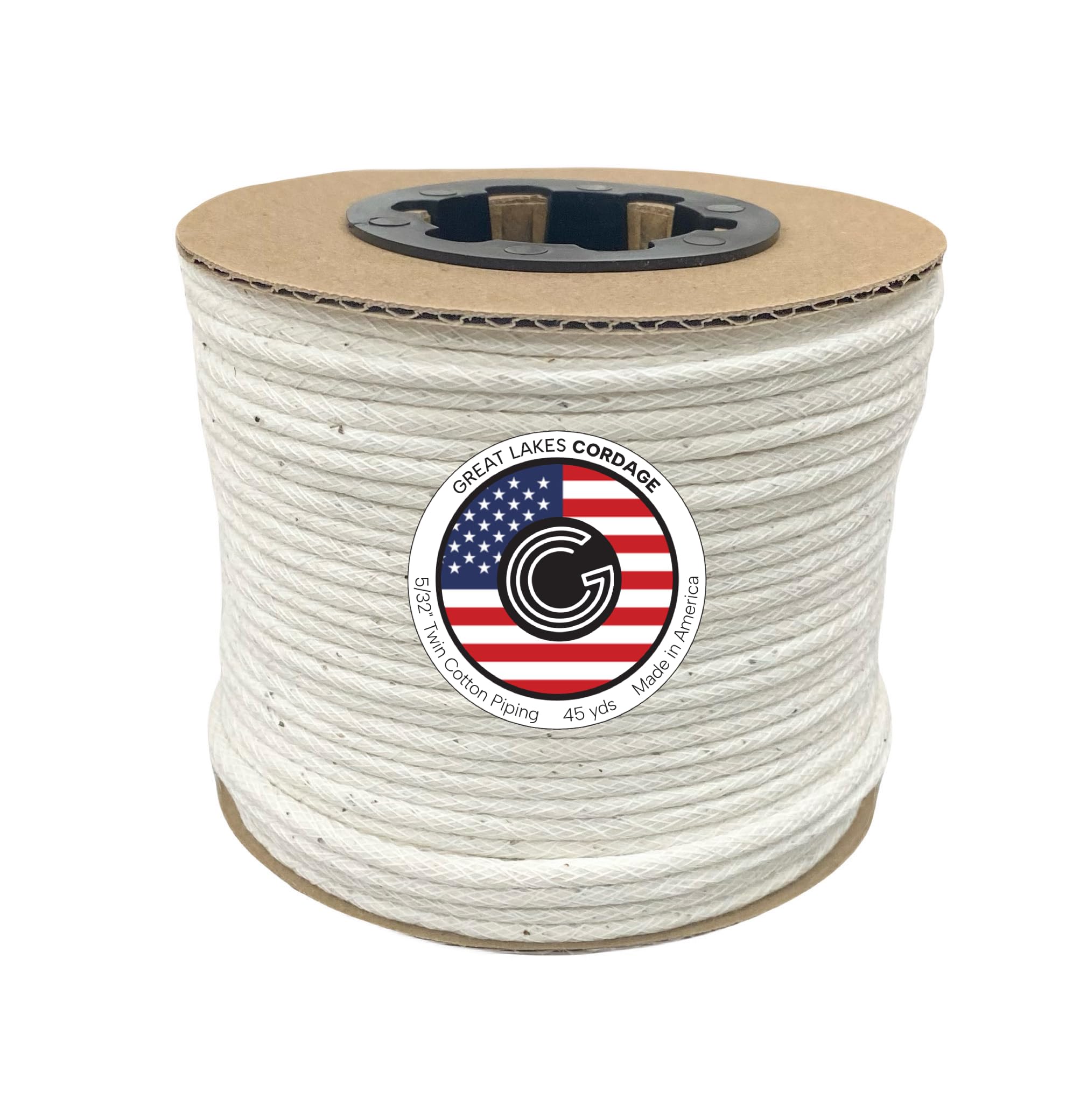 5/32" Twin (Double) Cotton Piping Welt Cord (45 yds)