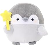 Koupen Chan Star Plush – 6" Soft Penguin Stuffed Animal Plushie – Official Licensed Cute Collectible Toy