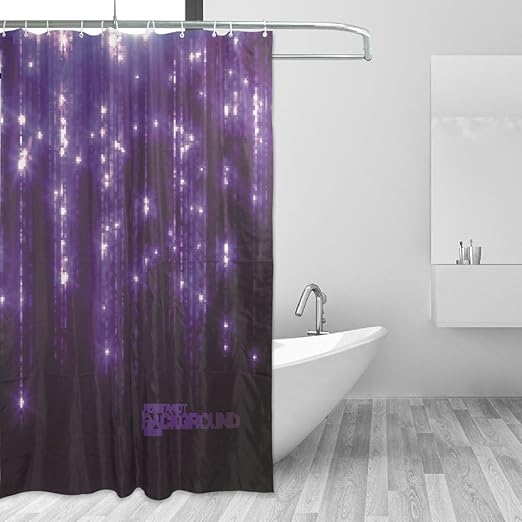 Amazon Com Wihve Shower Curtain Sparkle Stars Festoon 60 X 72