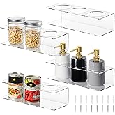 4 Pack Water Bottle Organizer for Stanley 40 oz Tumbler, Water Bottle Holder for Cabinet, Cups/Bottles/Cans Holder Storage