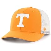 '47 NCAA Men's Trucker Snapback Adjustable Hat (Tennessee Volunteers - Vibrant Orange)