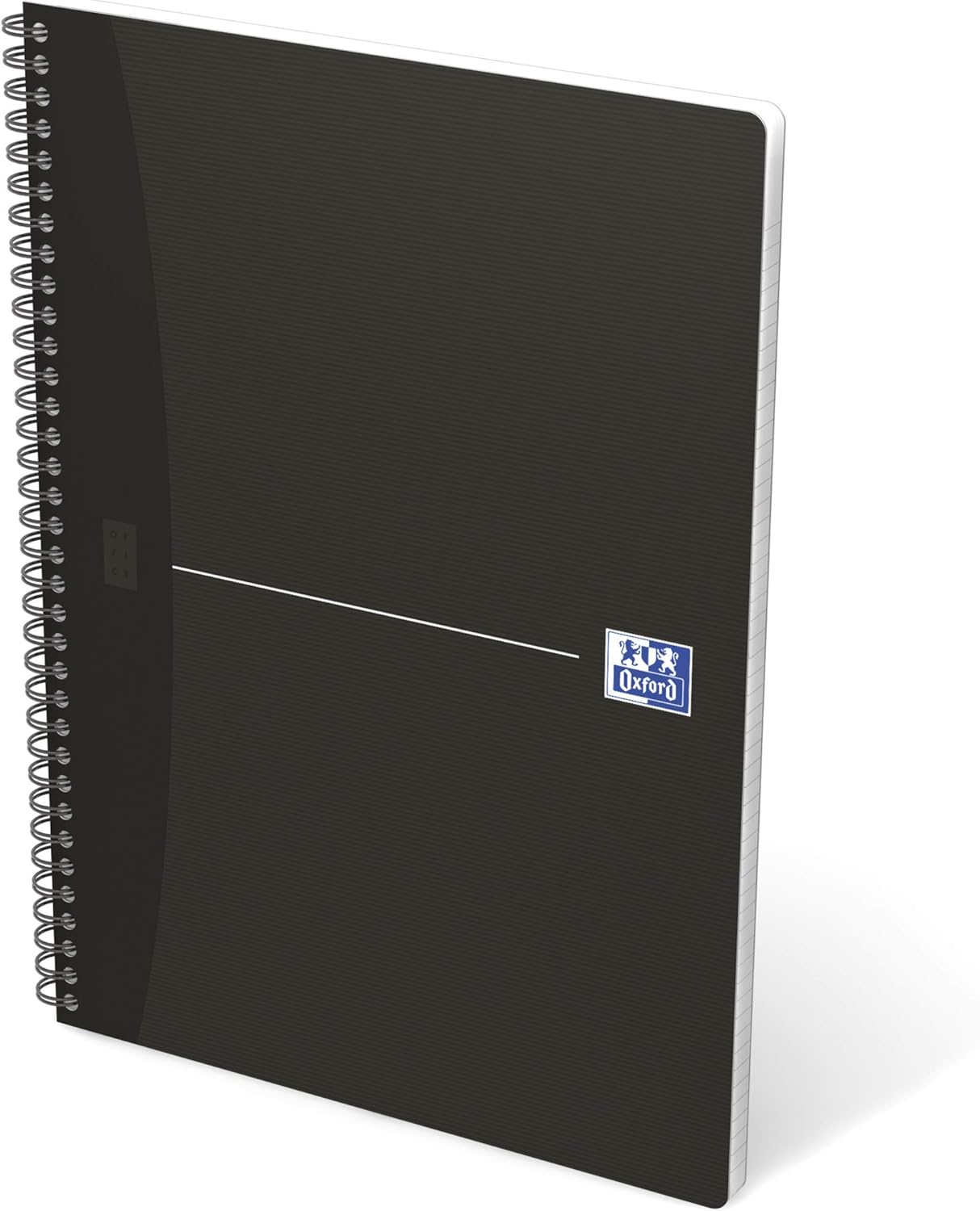 Oxford Essentials 100105331 Spiral Notebook A4 Lined 180 Pages with Bookmark Ruler Flexible Cover Writing Pad Notepad Assorted Colours Pack of 1 - Image 5