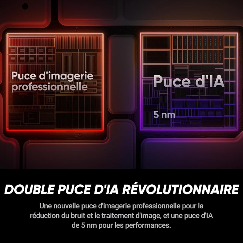 Ace Pro 2 Pack Xplorer Gris, Caméra d'action 8K, Double Batterie