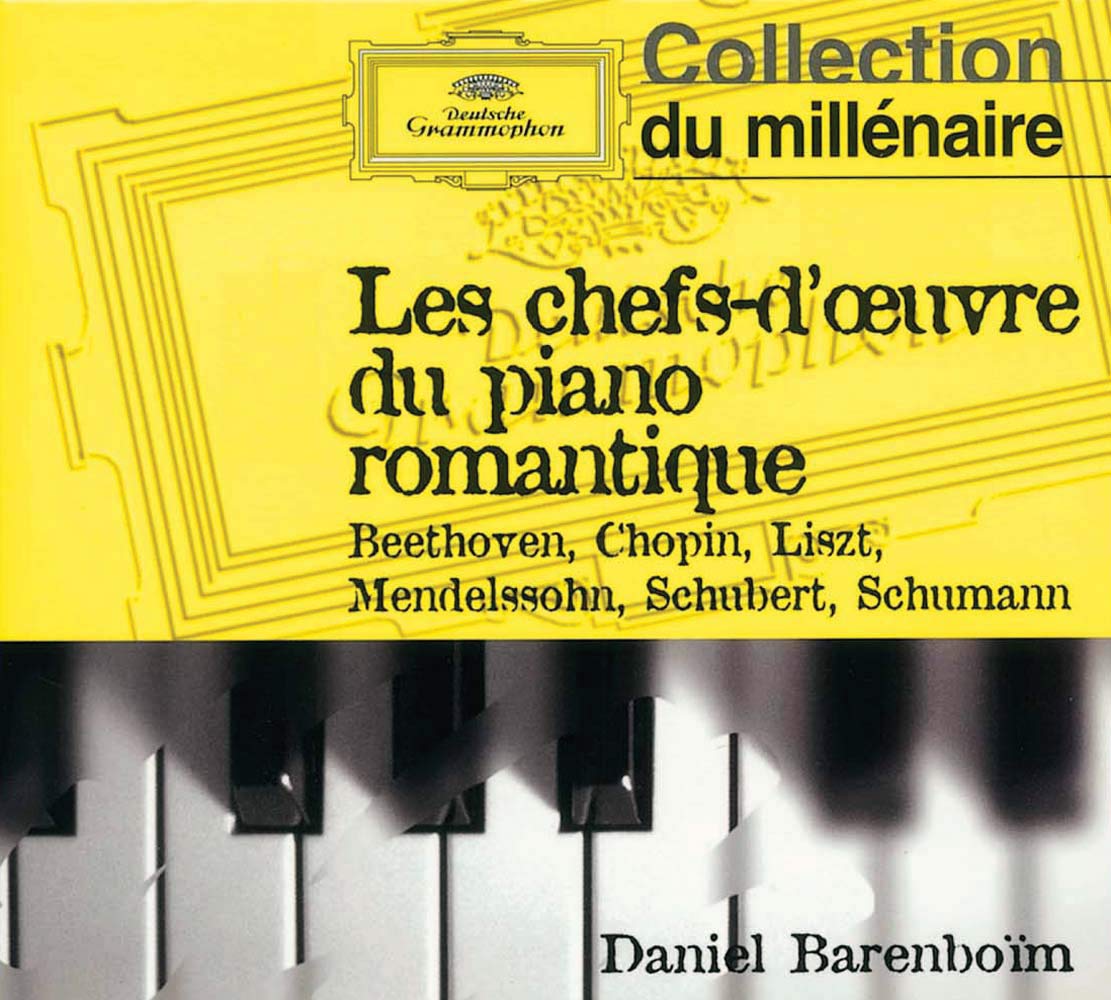 Les Chefs D Oeuvre Du Piano Romantique Compilation Daniel Barenboim Amazon Fr Musique
