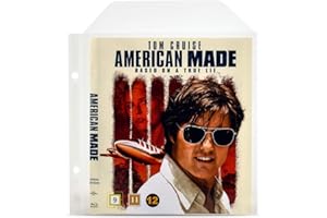 Tarifold Protective Sleeve for Blue-ray Storage with Binder Holes, Closing Flap, and Space for Cover - 50/Pack (10286)