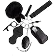 QINER Safety Keychain For Women, Safety Keychain Set With Personal Alarm, 9 Pcs Protective Accessories For Women