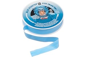 Mill-Rose 70885 Blue Monster PTFE Pipe Thread Sealant Tape, 1/2-Inch x 1429-Inches, Blue