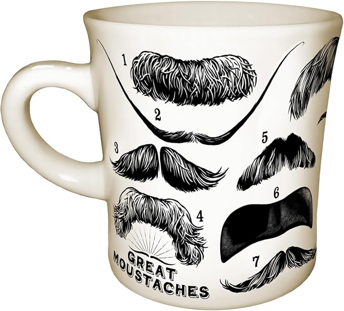 Great Moustaches Coffee Mug History's Finest Facial Hair Includes Twain