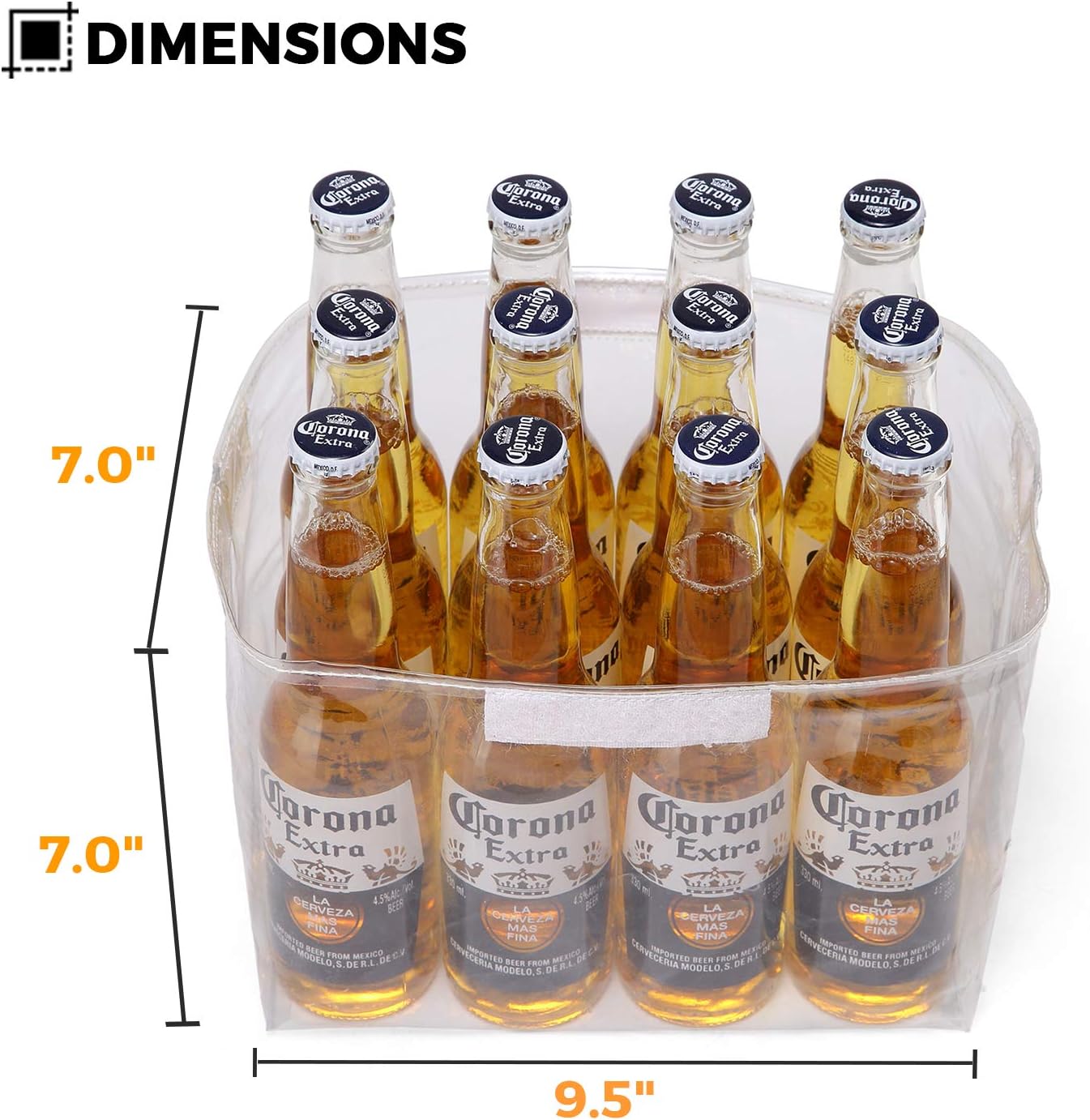 lunch bag with plastic insert