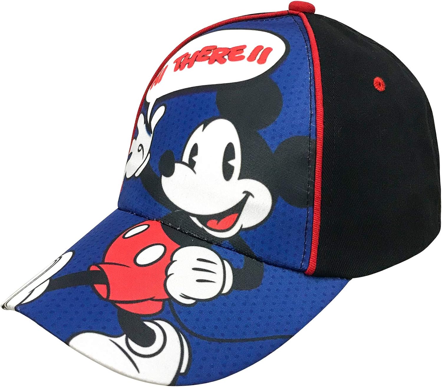 Disney Boys Mickey Mouse Cotton Baseball Cap Hat Age 47
