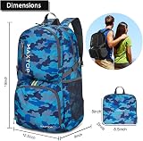 MAXTOP 40L Ultra Lightweight Packable Backpack for Outdoor Hiking Camp Travel view 2